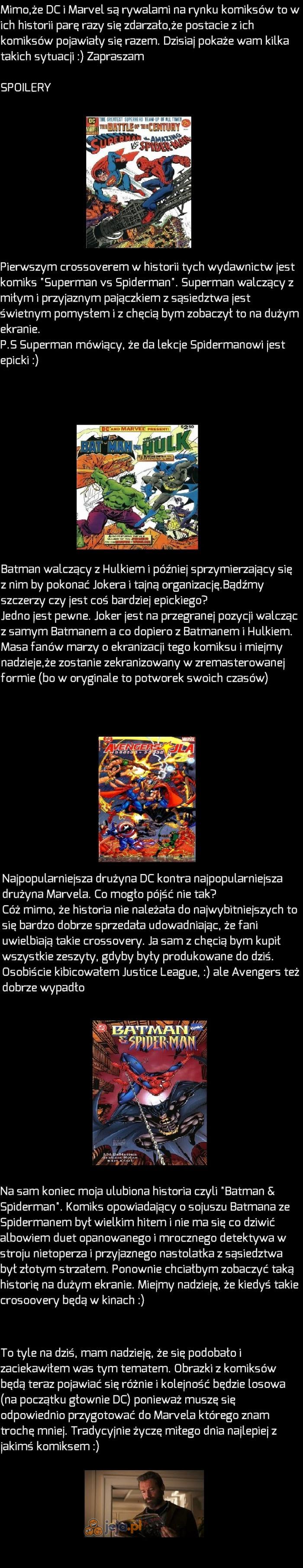 Crossovery Marvel i DC