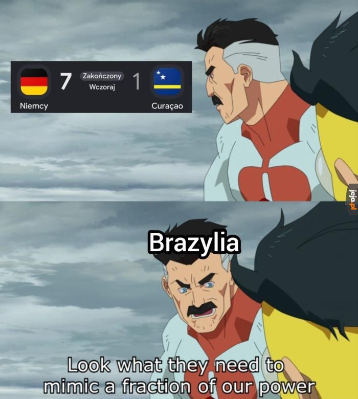 Może kiedyś Brazylijczycy osiągną poziom Kurakao