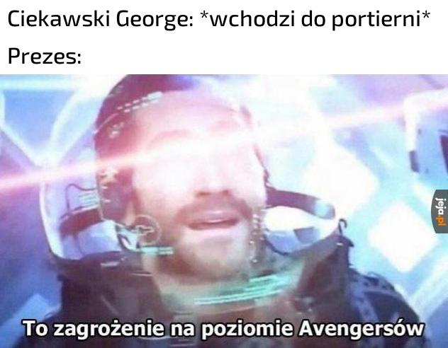 Ta małpka na pewno coś zbroi...