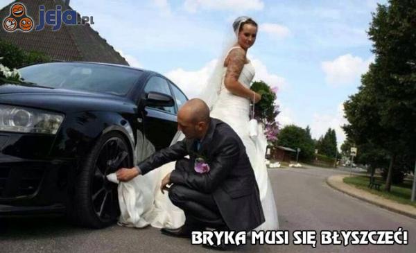 Bryka musi się błyszczeć!