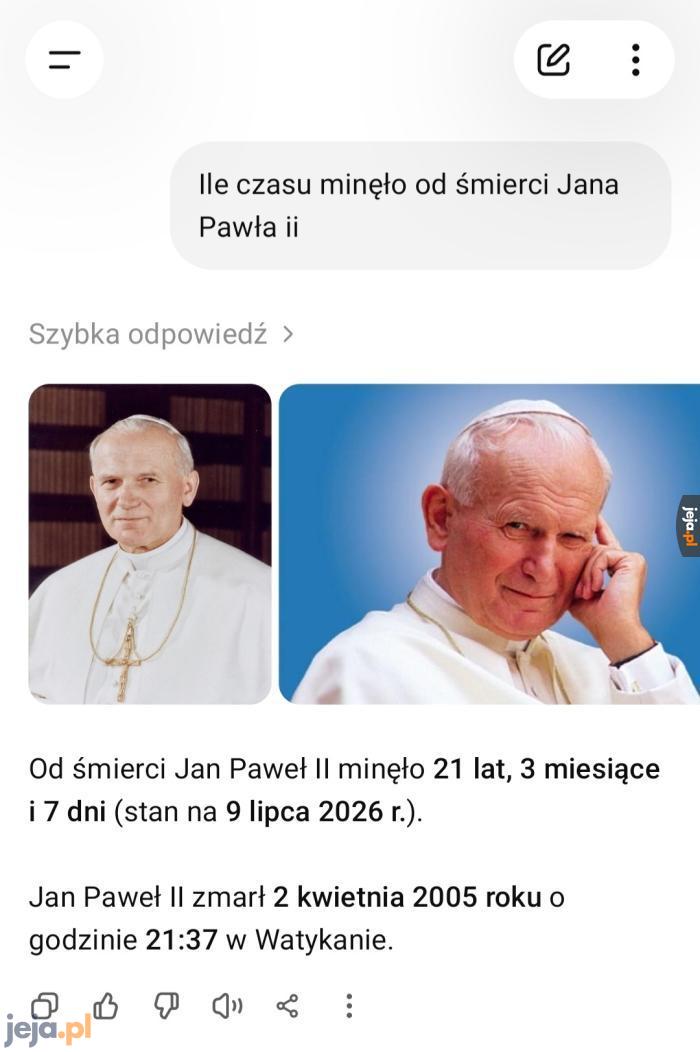To jedyna taka data