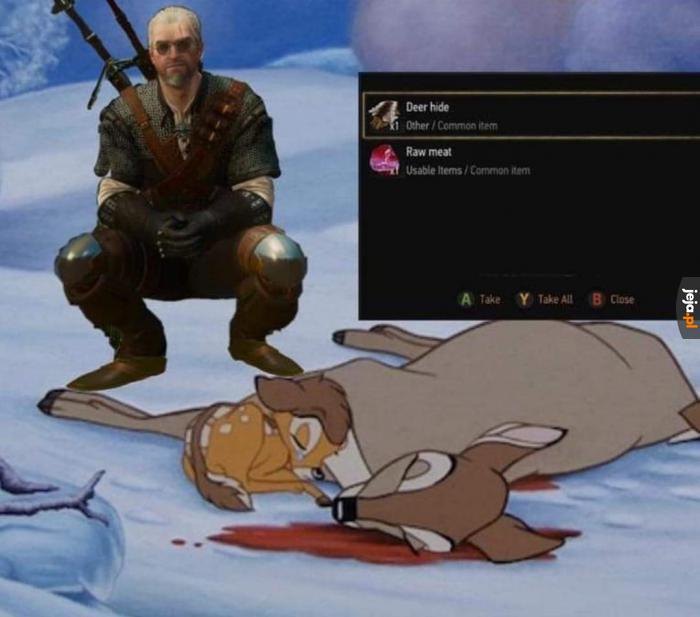 Geralt, ty zwyrolu