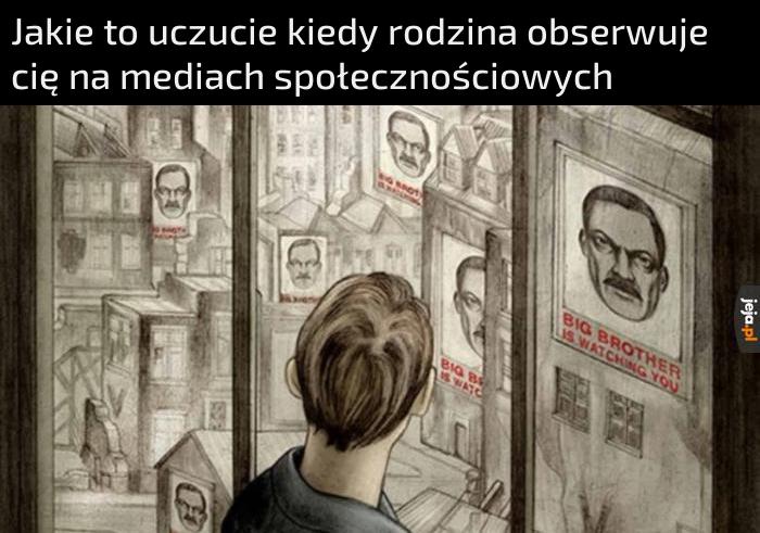 Wielki Brat literalnie patrzy