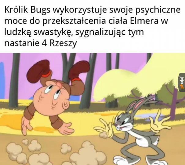 Nieznana strona królika Bugsa