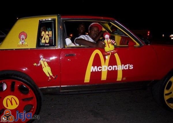 Samochód McDonald