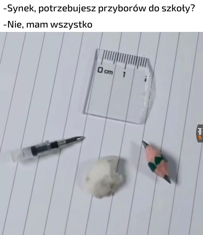 Sytuacja materialna w normie