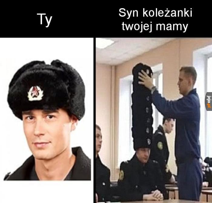 Zawsze o kilka czapek przede mną