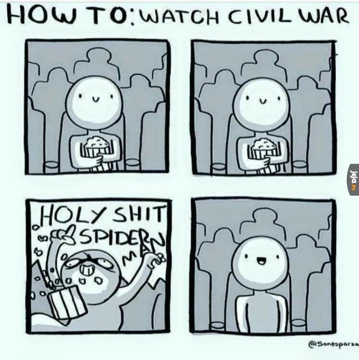 Jak oglądać Civil War