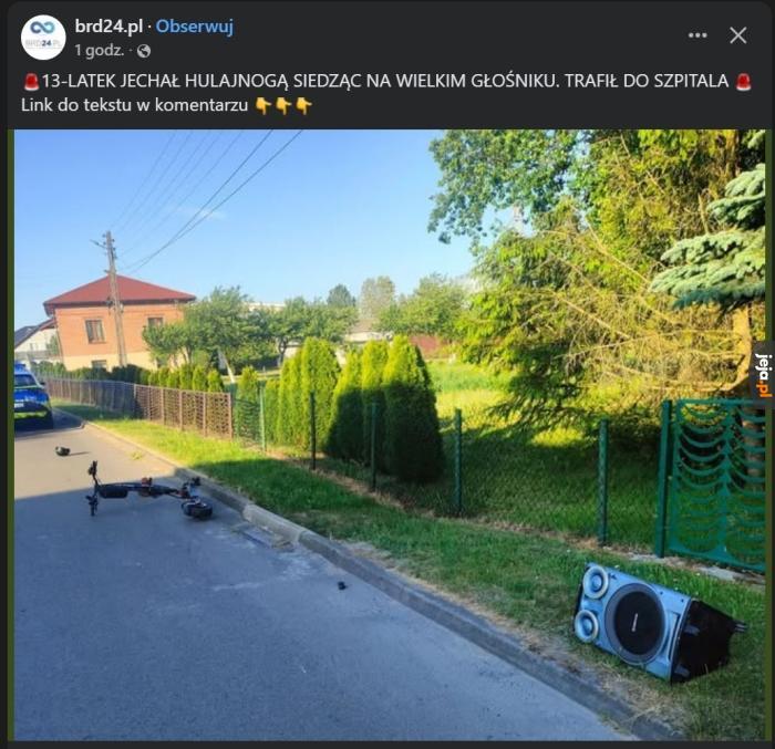 Ciekawe czego słuchał