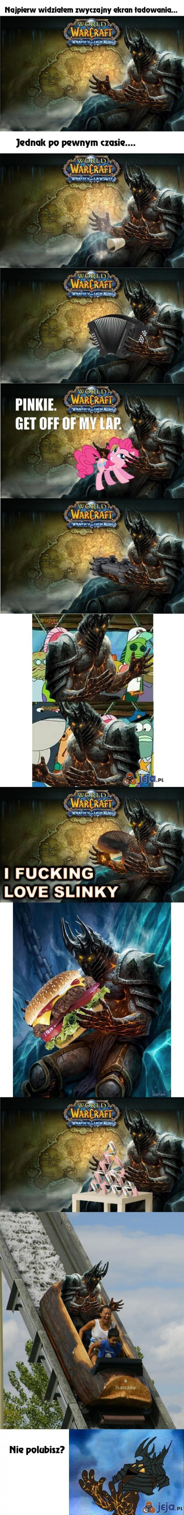 Ekran ładowania w World of Warcraft