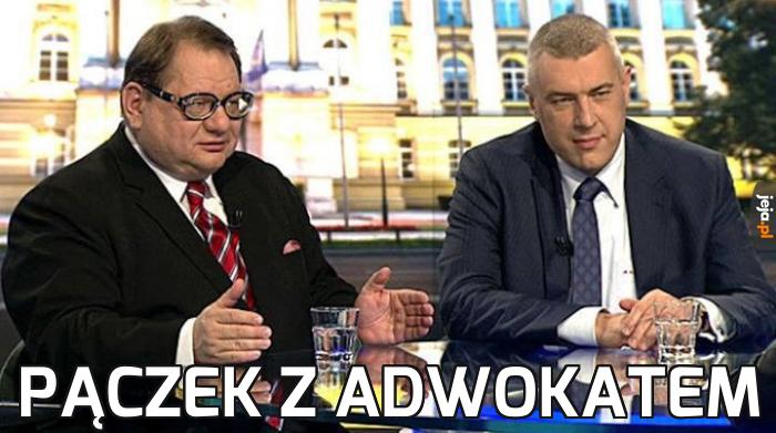 Pączek z adwokatem