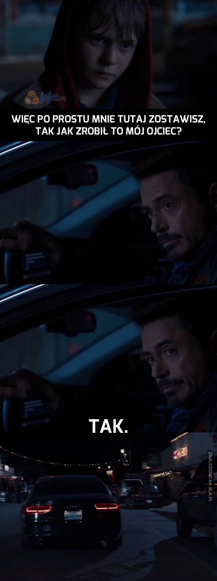Tony Stark na wyjebce