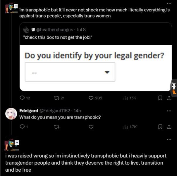 Transphobic transsexual
