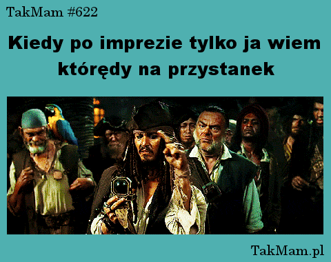Kiedy po imprezie tylko ja wiem którędy na przystanek