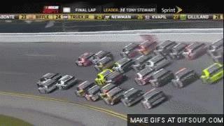 Takie rzeczy tylko w NASCAR