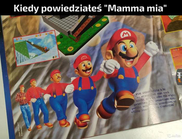 It's a me, Mario!