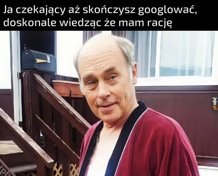 I co, łyso?