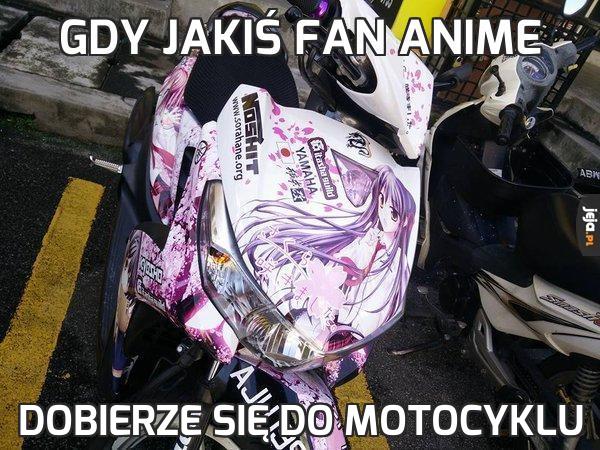 Gdy jakiś fan anime