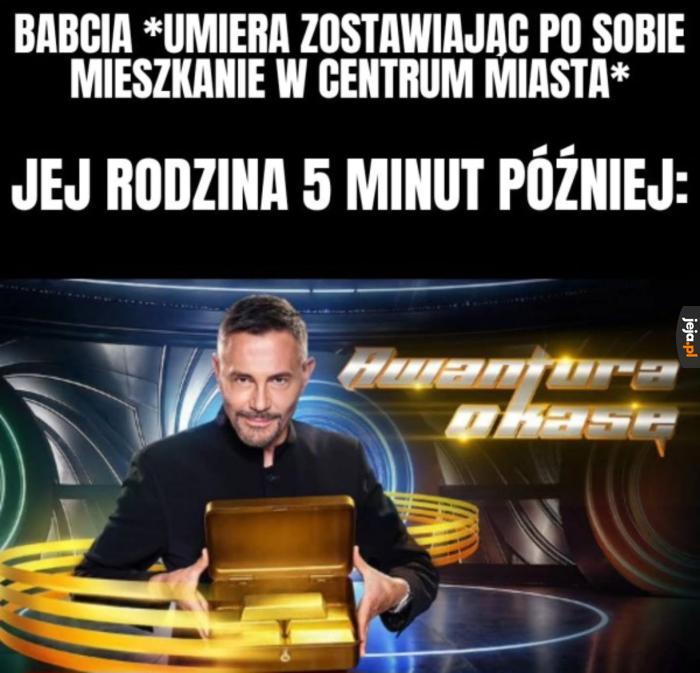 Jaka tam rodzina, kasa ważniejsza