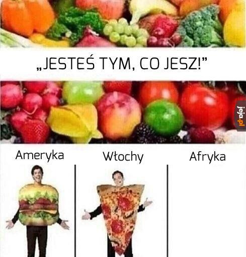 Jesteś tym, co jesz