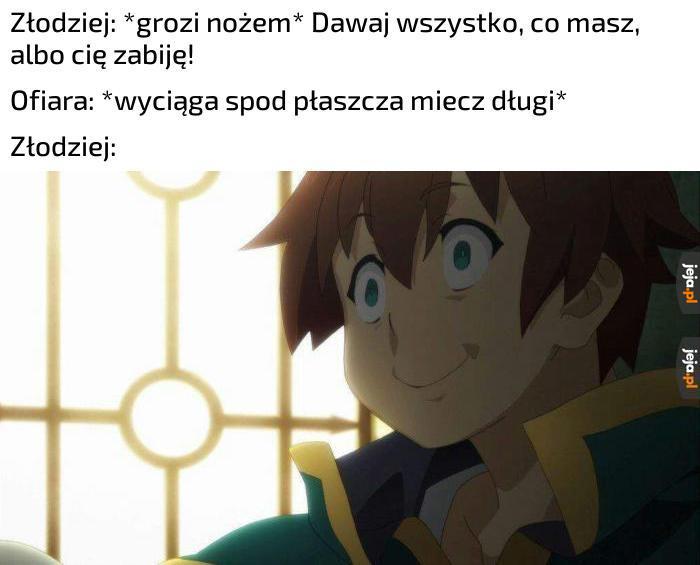 Dlatego ucze się szermierki