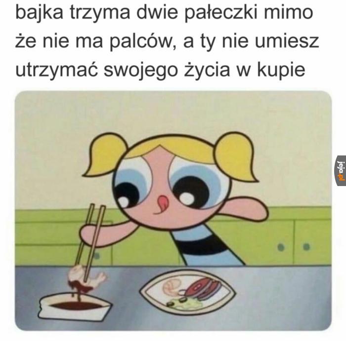 Ona może jest fikcyjna, ale twoja porażka już nie