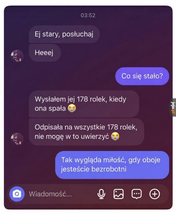 Wzruszyłem się