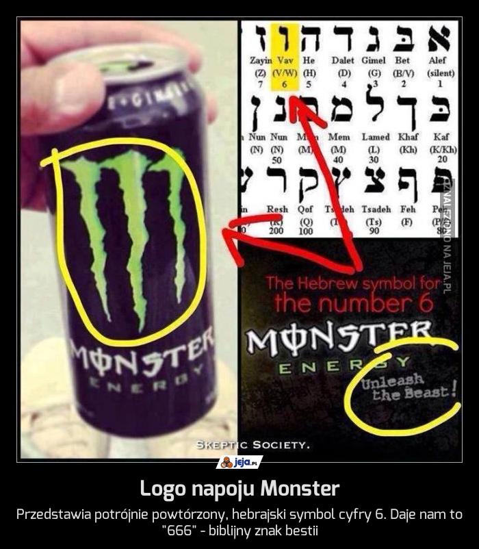 Logo napoju Monster