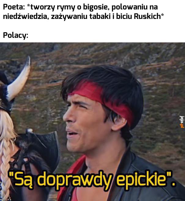 Piękne słowa wieszcza