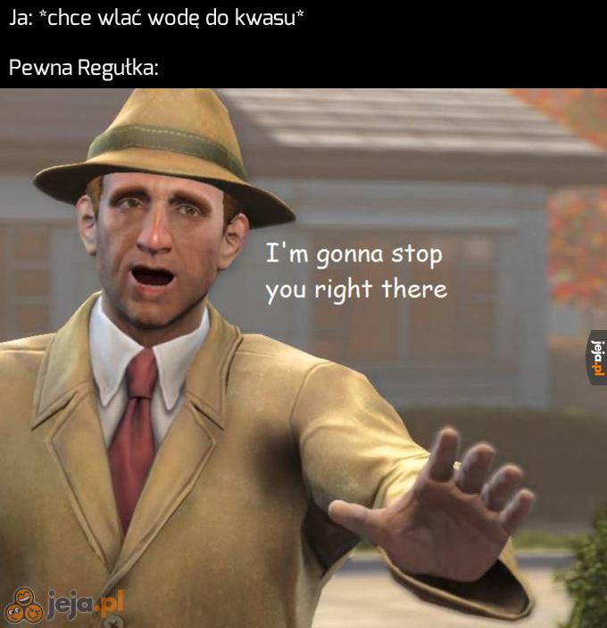 Pamiętaj, chemiku młody...