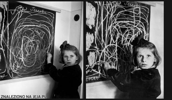 Dziewczynka, która dorastała w obozie koncentracyjnym rysuje "dom"