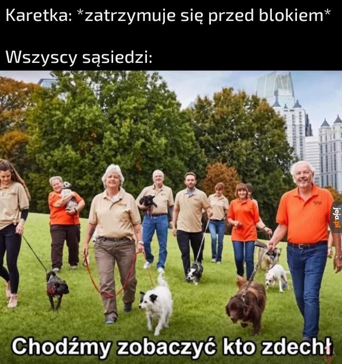 Muszę pilnie wynieść śmieci