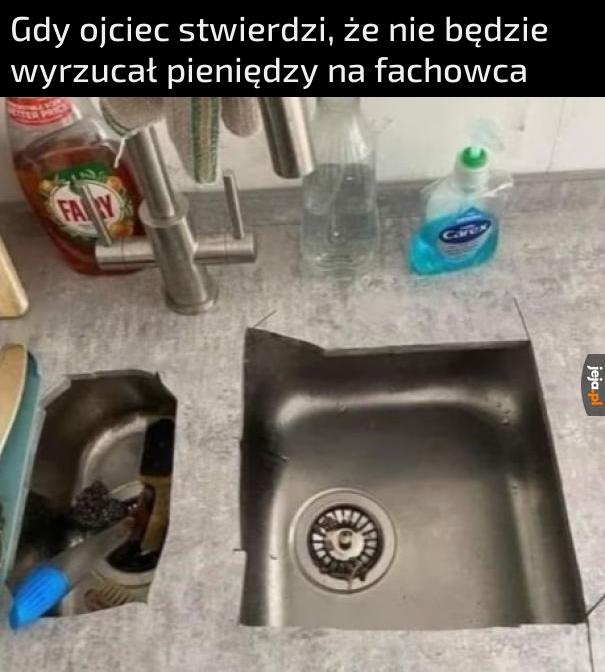 "Jak to krzywo? To jest idealnie równiutko"