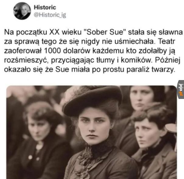 Po prostu uśmiechała się po polsku