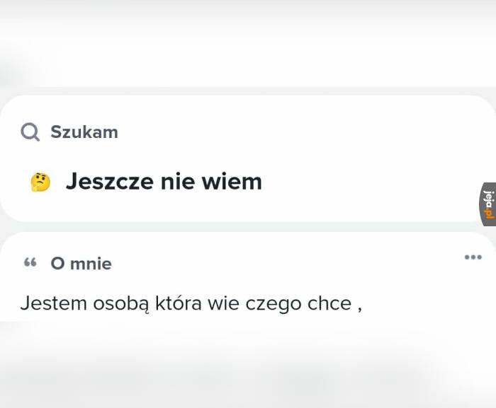 Jestem pełna sprzeczności