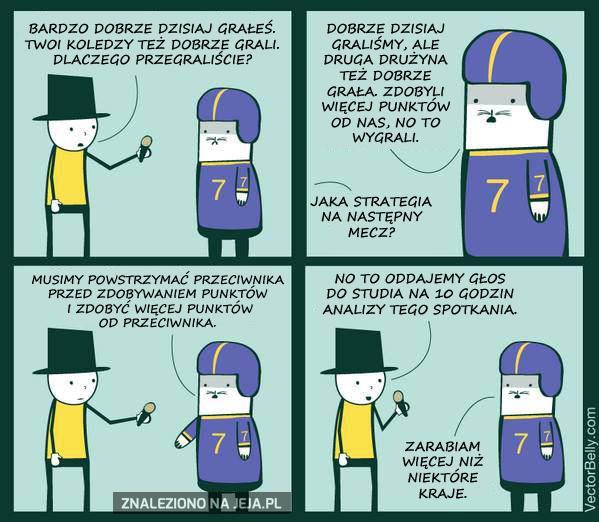 Wypowiedzi pomeczowe w pigułce