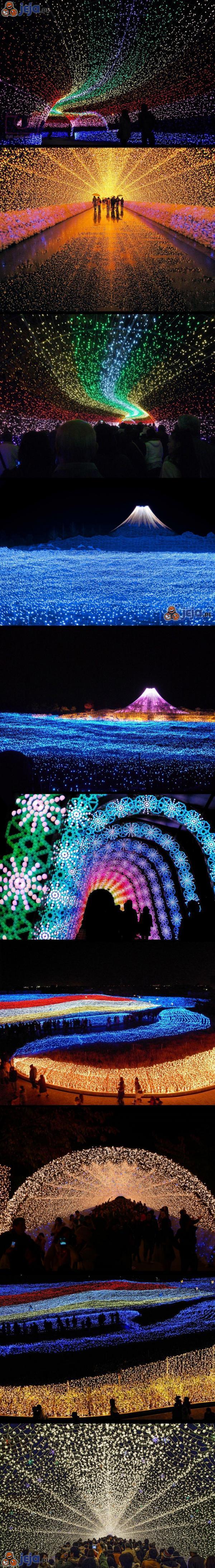 Festiwal Światła w Japonii - 7 mln LED