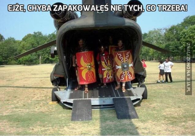 Ejże, chyba zapakowałeś nie tych, co trzeba!