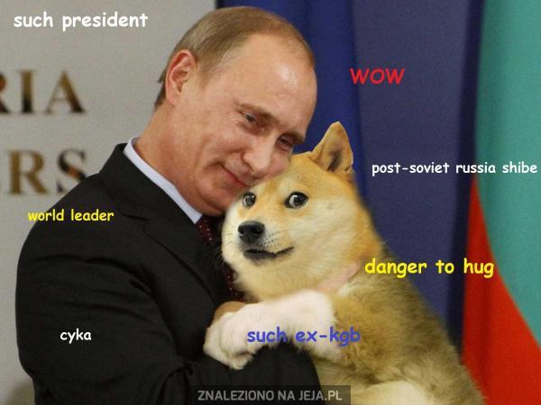 Putin taki groźny, wow