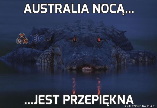 Australia nocą...