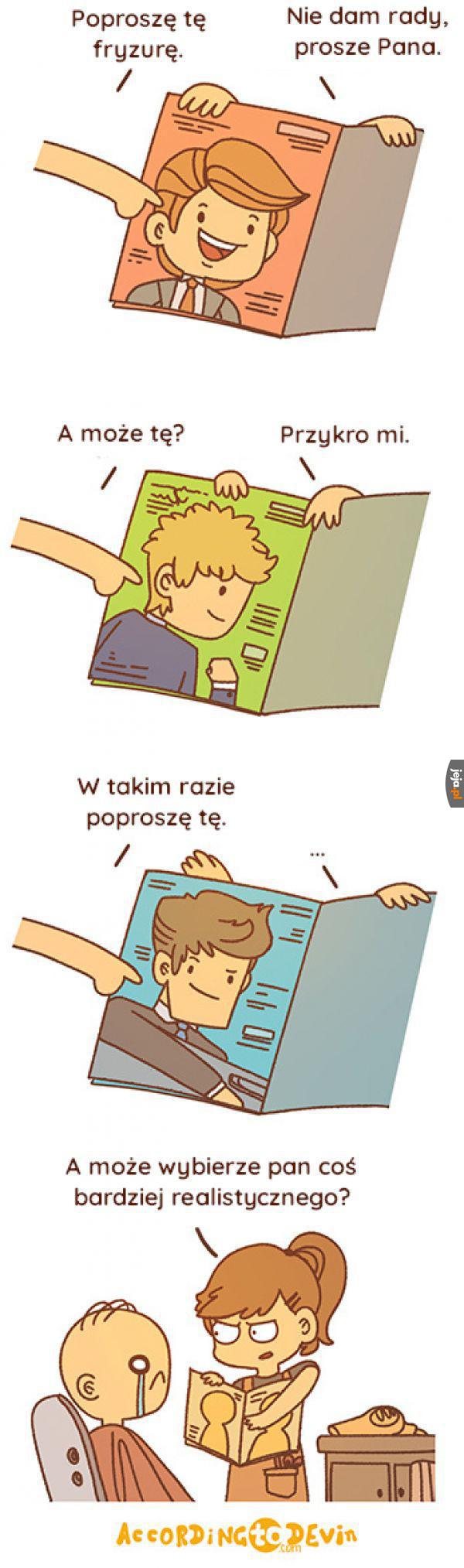 U fryzjera