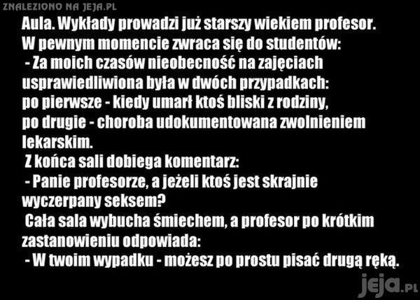 Nieobecność na zajęciach