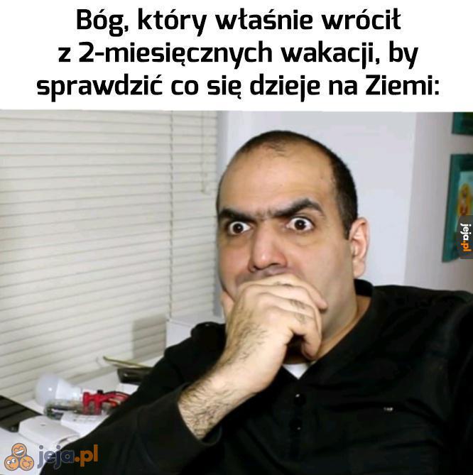 "Zostawiłem ich tylko na 2 miesiące..."