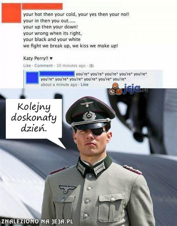 Gramatyczny nazista znowu w akcji