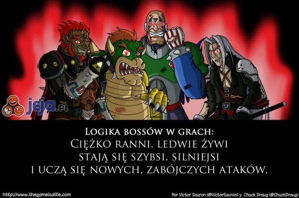Logika bossów w grach