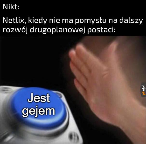 Zresztą to nie musi być postać drugoplanowa