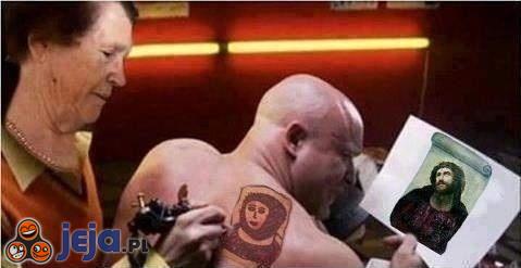 Tatuaż Jezusa