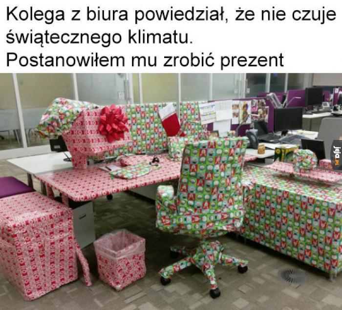 Od razu czuć klimat świąt