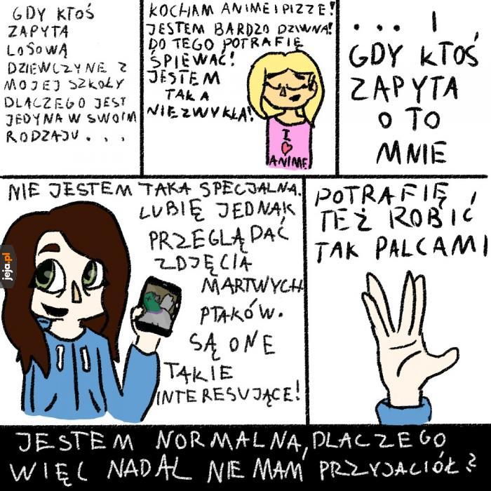 Chciałabym mieć przyjaciela