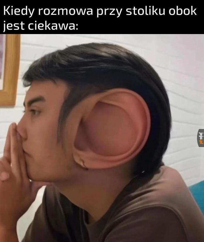 Możecie mówić głośniej, szanowni obcy ludzie?